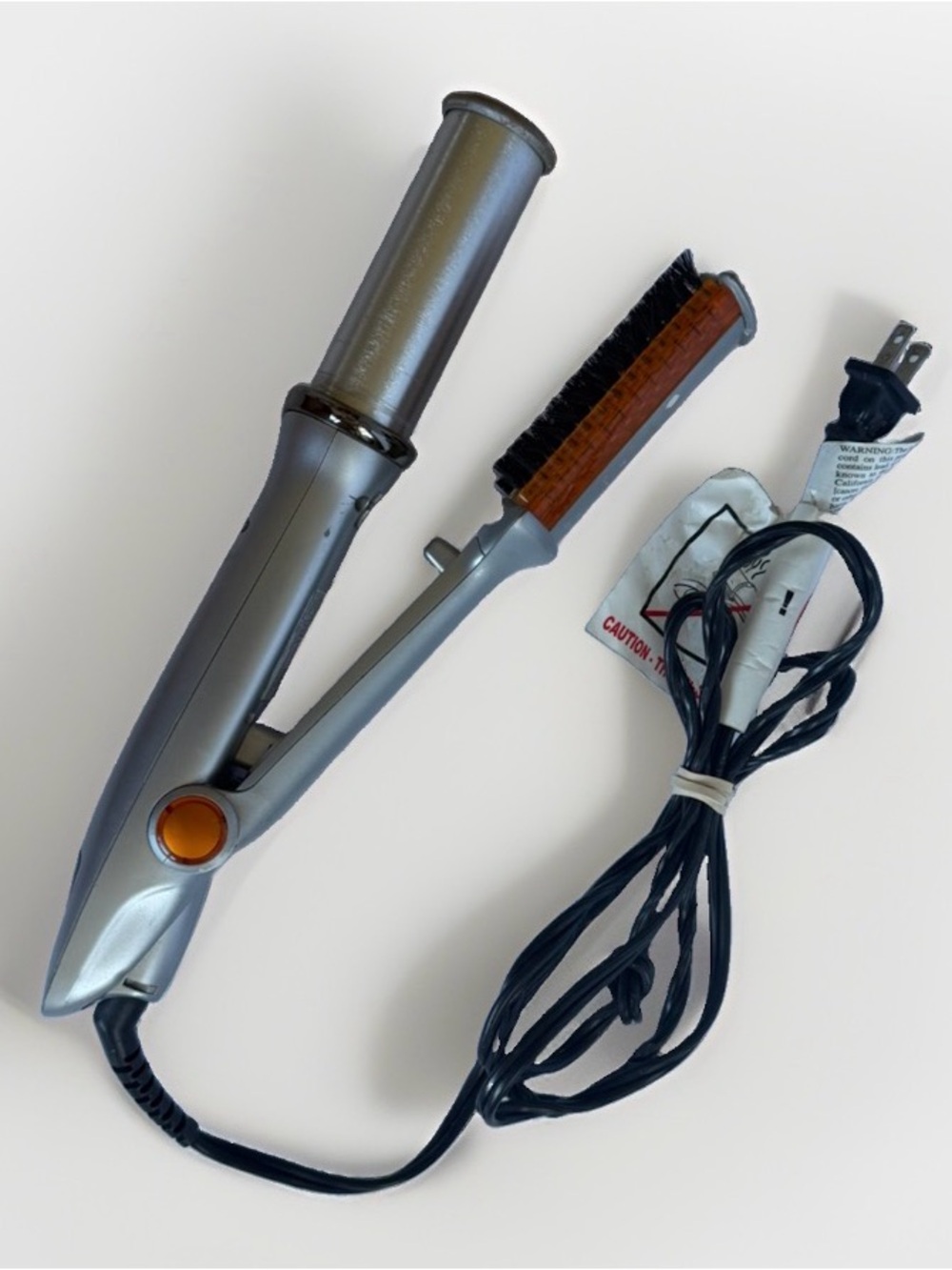 InStyler Rotating Hot Iron Brush Tool 1.25" Barrel Original IS1001 Tested Works